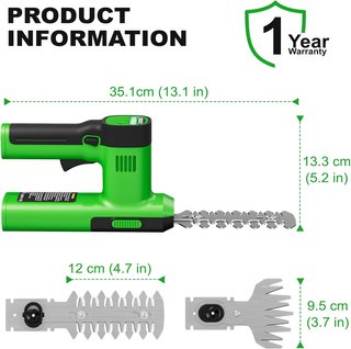 NUEVO - Tijeras Cortacésped Arreglos a Batería 12V