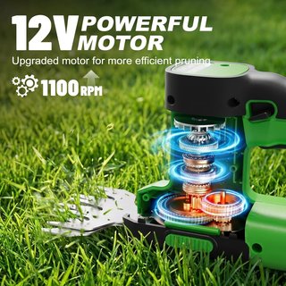 NUEVO - Tijeras Cortacésped Arreglos a Batería 12V