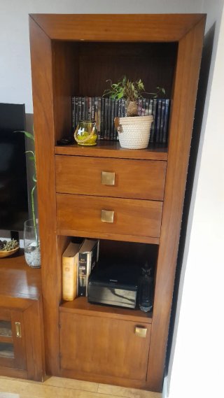 Mueble de salón madera