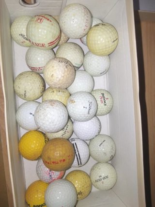 Lote de Pelotas de Golf Variadas