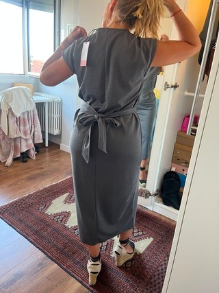 Vestido gris Lefties
