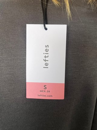 Vestido gris Lefties