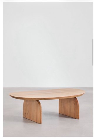 Mesa centro madera natural SKLUM COLOR CLARO!