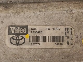 INTERCOOLER TOYOTA AVENSIS BERLINA (T25) 1CDFTV 8