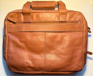 Bolso de piel STILORD marrón