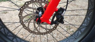 Bicicleta Fat Bike Roja Specialized