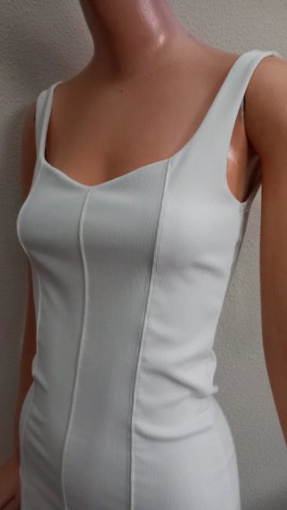 Abito donna bianco taglia XS