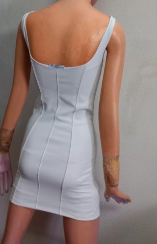 Abito donna bianco taglia XS