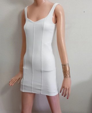 Abito donna bianco taglia XS