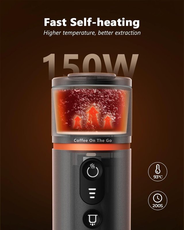 NUEVO - Máquina Café Expreso Portátil