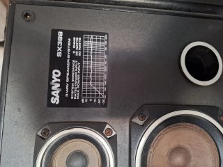 Altavoces Sanyo SX388 8 Ohms