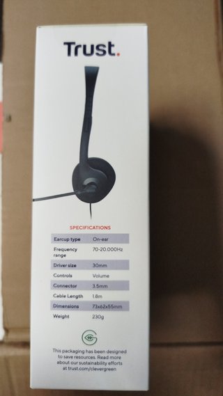 Auriculares Trust con Micrófono PC/Portátil