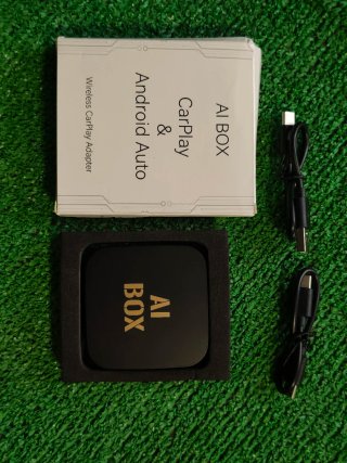 AI BOX Android Auto CarPlay Adaptador Inalámbrico