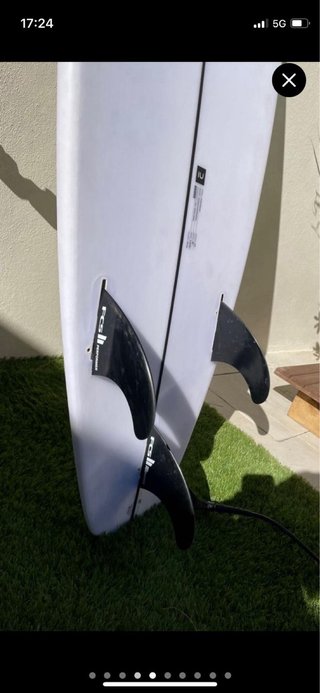 Tabla de surf Olaian blanca