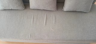 Sofá Cama Ikea Gris Tela