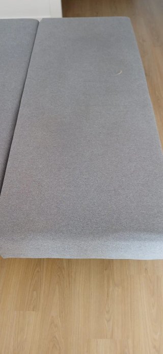 Sofá Cama Ikea Gris Tela