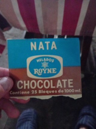 Pegatina Helados Royne Nata Chocolate