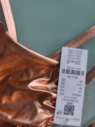 Bikini Etam Dorado Nuevo