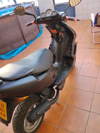 Peugeot Speedfight  Negra/Plata