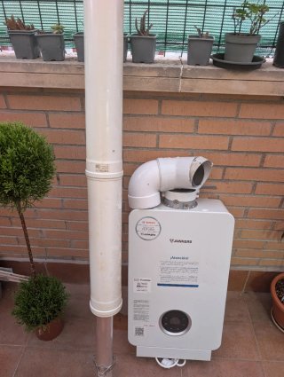 Calentador Junkers Blanco de gas natural