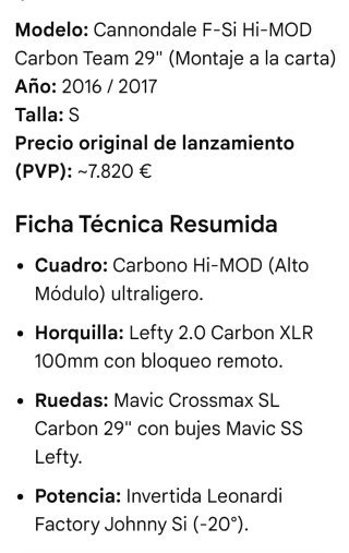 Cannondale F-Si Hi-MOD Carbon Team 29