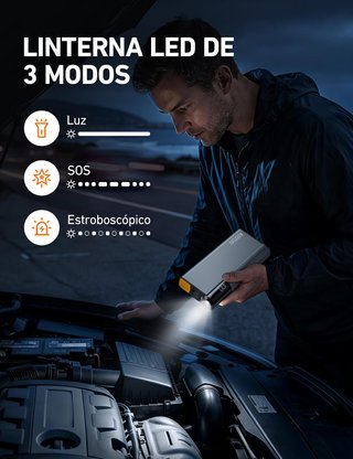 NUEVO - Arrancador Batería Coche AstroAI 8000A