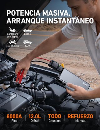NUEVO - Arrancador Batería Coche AstroAI 8000A