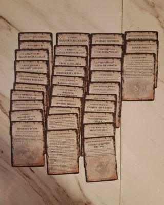 Cartas Warhammer en inglés