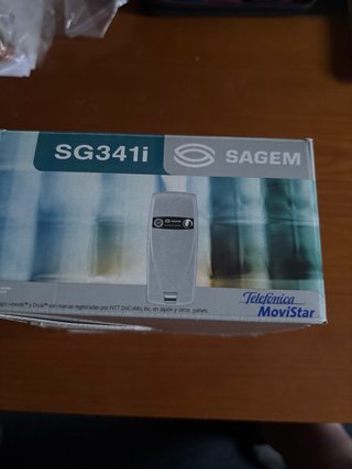 Teléfono Sagem SG341 Movistar Plata