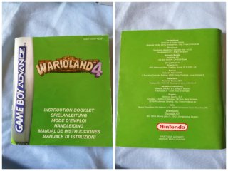 Wario Land 4 Game Boy Advance Pal España