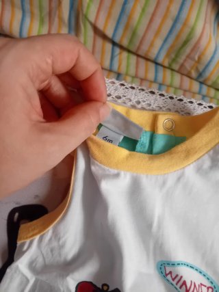 Set bambino estivo 4pz 6M
