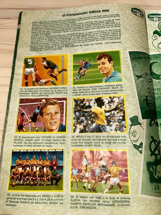 Álbum completo Fútbol en Acción Mundial 82