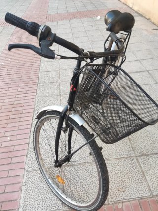Bicicleta Paseo 26 Toplife Negra