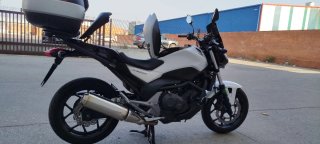 Honda NC750SA Blanca y Negra Limitada A2