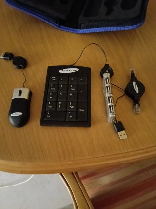 Teclado Numérico Samsung USB Negro