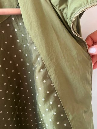Chaqueta cortavientos ONLY verde Talla S