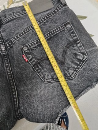 Levi's Pantalón corto mujer  negro