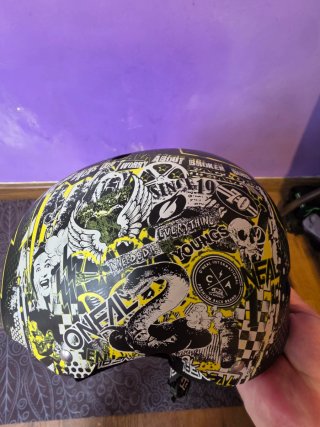Casco O'Neal Dirt Lid ZF Negro