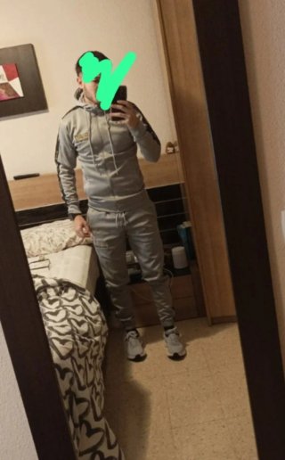 Chándal EA7 Emporio Armani Gris