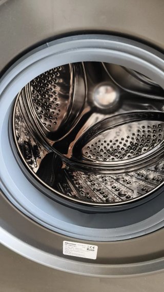 Lavadora Hisense 8 kg 1400 rpm Vapor