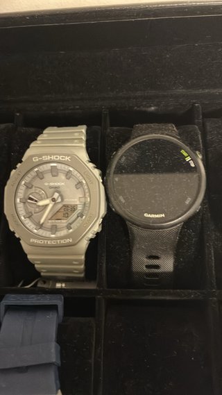 Reloj G-Shock y garmin forruner 45