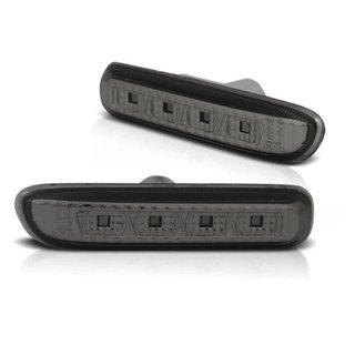 Intermitentes laterales Led para BMW E46 Ahumados