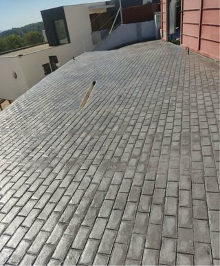 Hormigón impreso para exteriores
