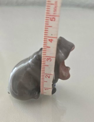 Miniatura Hipopótamo Porcelana LFZ