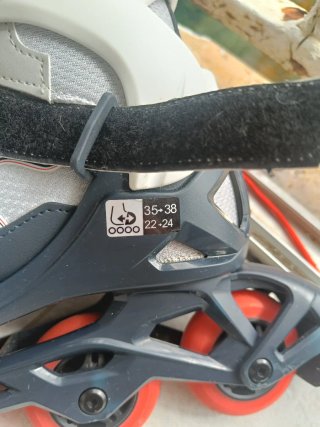 Patines el linea para niños ajustable.