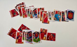 PACK 42 CROMOS DE FUTBOL ESPAÑA 2026