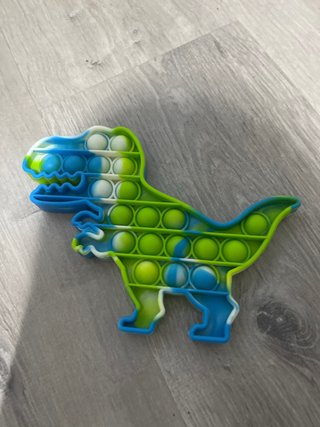 3 Pop It: Dinosaurio, Flor, Astronauta