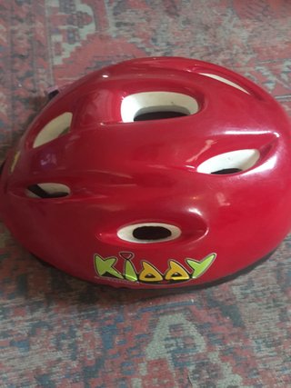 Casco bici infantile blu e rosso
