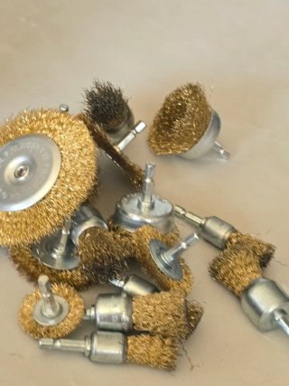 Cepillos de alambre para taladro