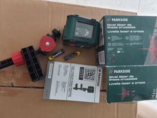 Parkside Nivel Láser y Detector Multifuncional